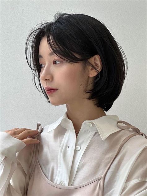 korean short hair|short hair korean actress.